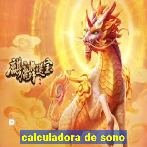 calculadora de sono