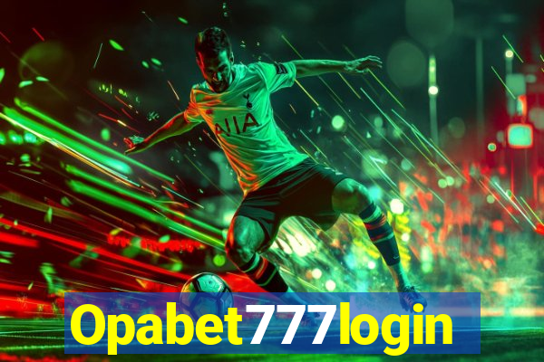 Opabet777login