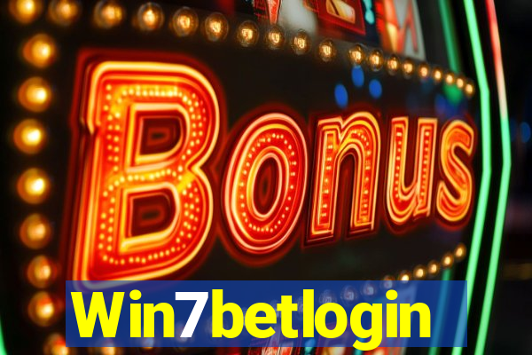 Win7betlogin